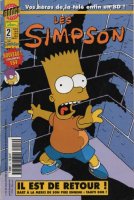Scan de la couverture Simpson du Dessinateur Groening Matt